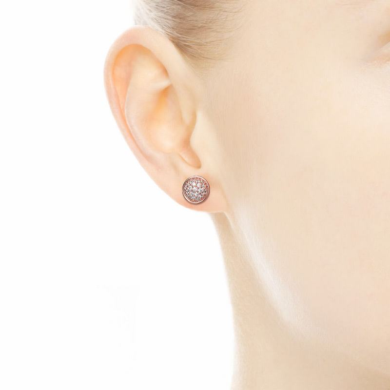 Pandora Rose™ Dazzling Droplets Stud Earrings Online NZ (945320-FSN)